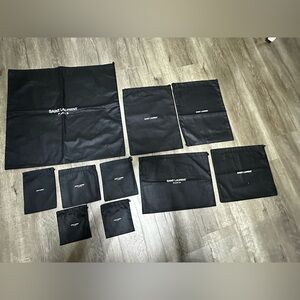 10 YSL dustbags
